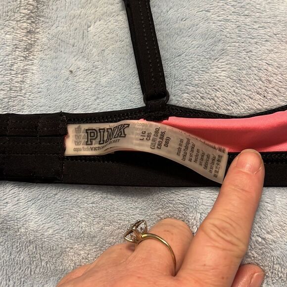 Pink Victoria Secret Bathing Suit Top - Picture 3 of 4